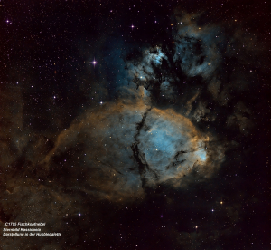IC 1795 Fischkopfnebel (Hubble-Farbpalette)
